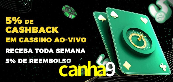 Promoções do cassino ao Vivo canha9